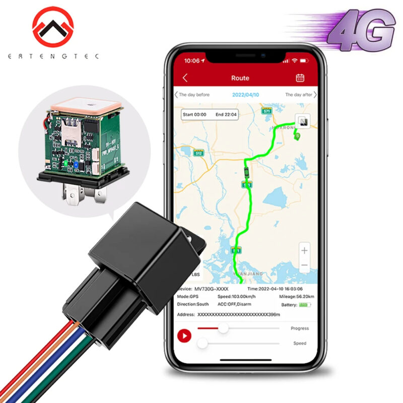 MiCODUS MV730G 4G Traqueur GPS pour voiture